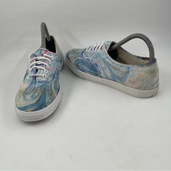 Van’s Unisex Adults Isotoner Swirl Canvas Low Top Lace-Up Sneakers M/7.5 | W/9 - Picture 12 of 14